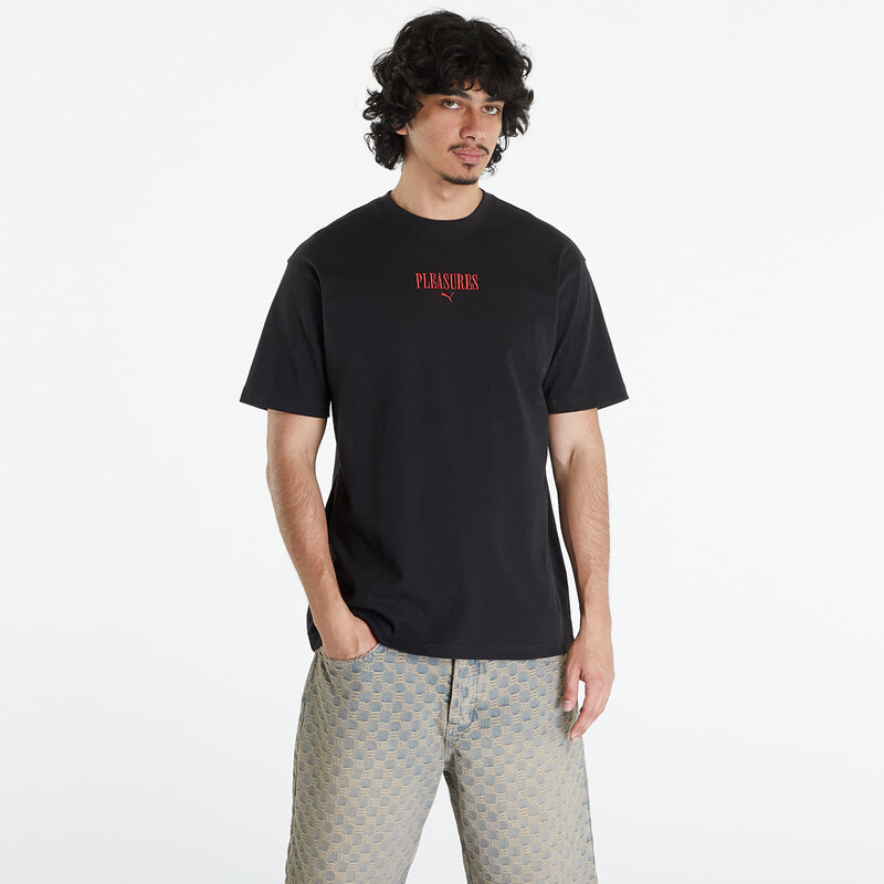 Pánské tričko PUMA x PLEASURES Graphic Tee PUMA Black