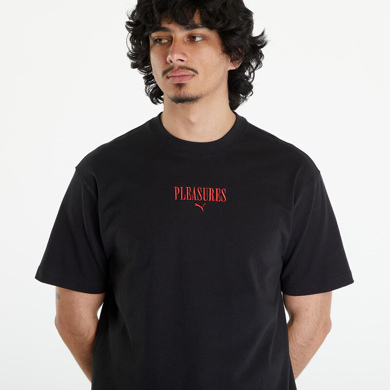 Pánské tričko PUMA x PLEASURES Graphic Tee PUMA Black