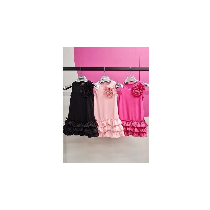By Mini - butik Letní šaty Blossom černé