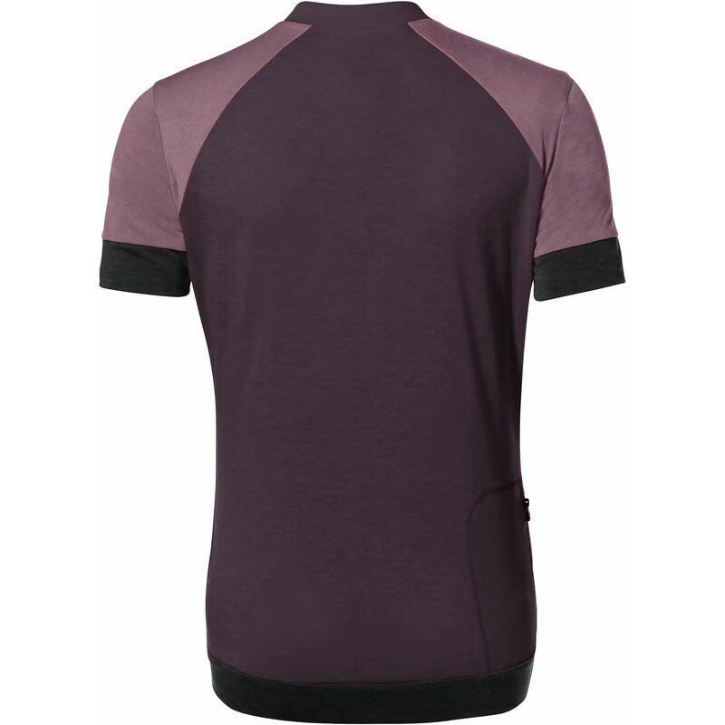 Dámský cyklistický dres VAUDE Altissimo Q-Zip Shirt Blackberry 40