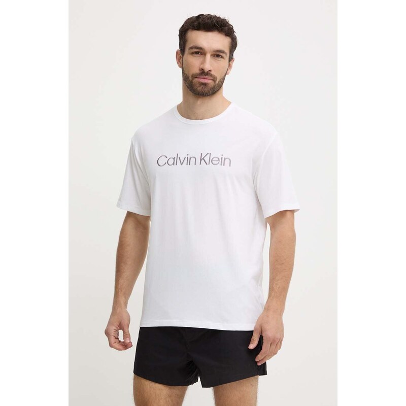 Tričko Calvin Klein Underwear bílá barva, s aplikací