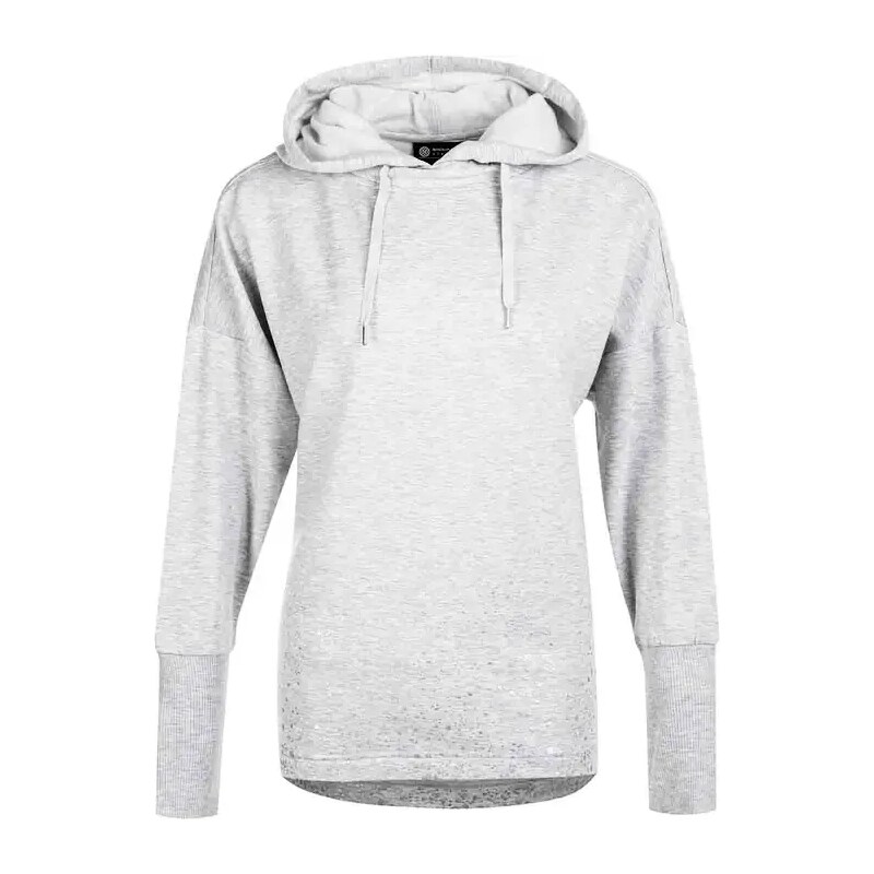 Dámská mikina Endurance Athlecia Nodia Printed Hoody Light Grey