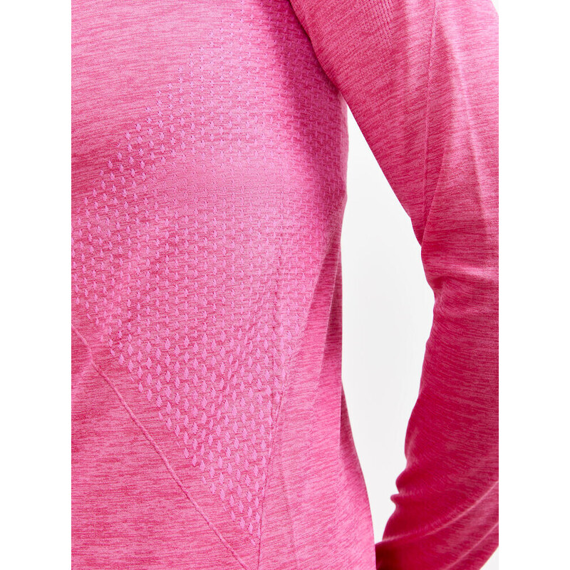 Dámské tričko Craft Core Dry Active Comfort Zip Pink