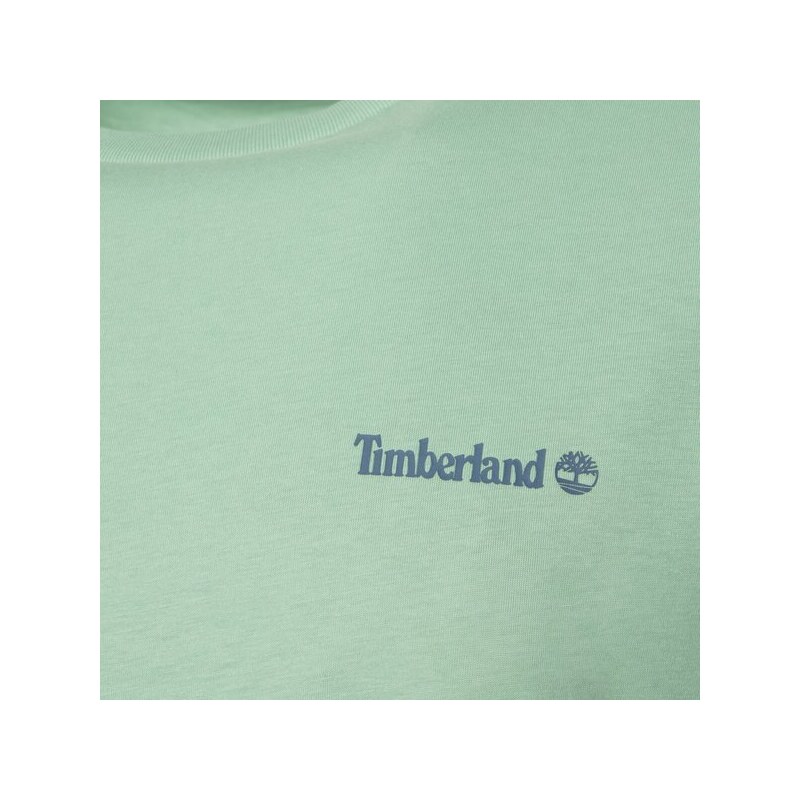 Timberland Tričko Small Logo Print Tee Muži Oblečení Trička TB0A5QQTEW01