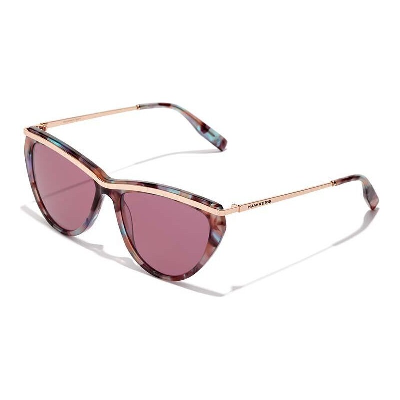 Sluneční brýle Hawkers fialová barva, HA-HBOW23CPX0