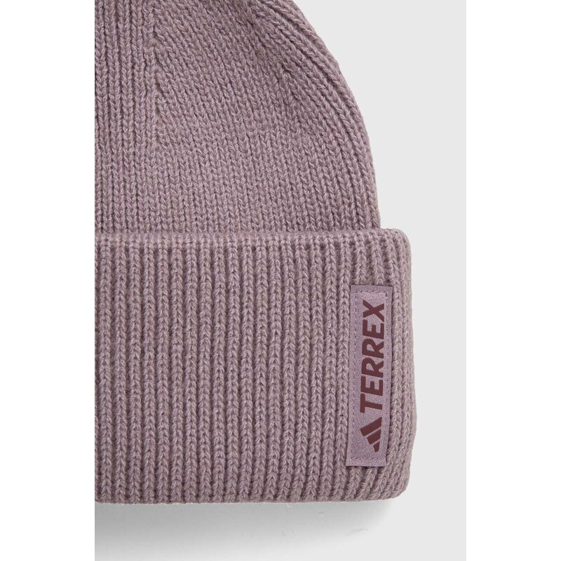 Čepice adidas TERREX fialová barva, IN2586