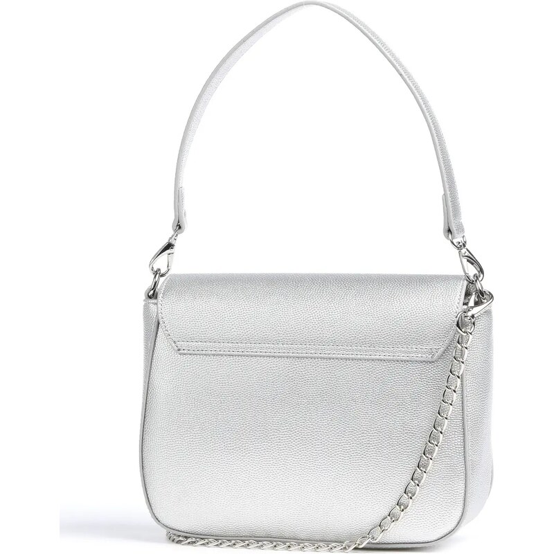 Valentino bags Divina kabelka přes rameno stříbrná
