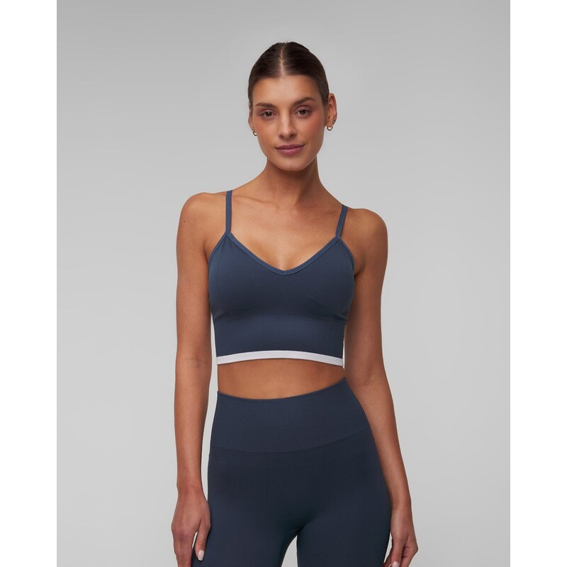 Modrá sportovní podprsenka The Upside Form Seamless Bronte Bra