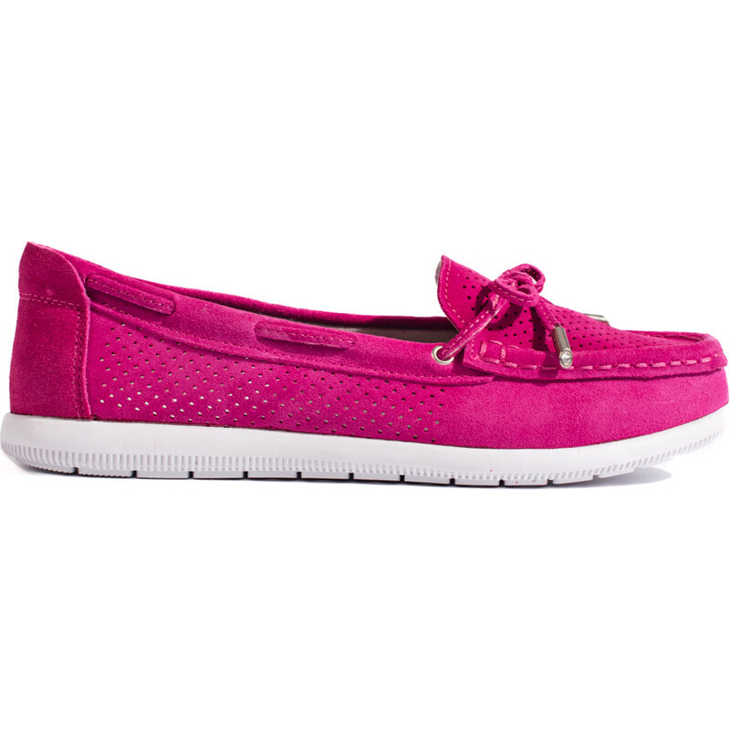 GOODIN Women's Fuchsia Loafers