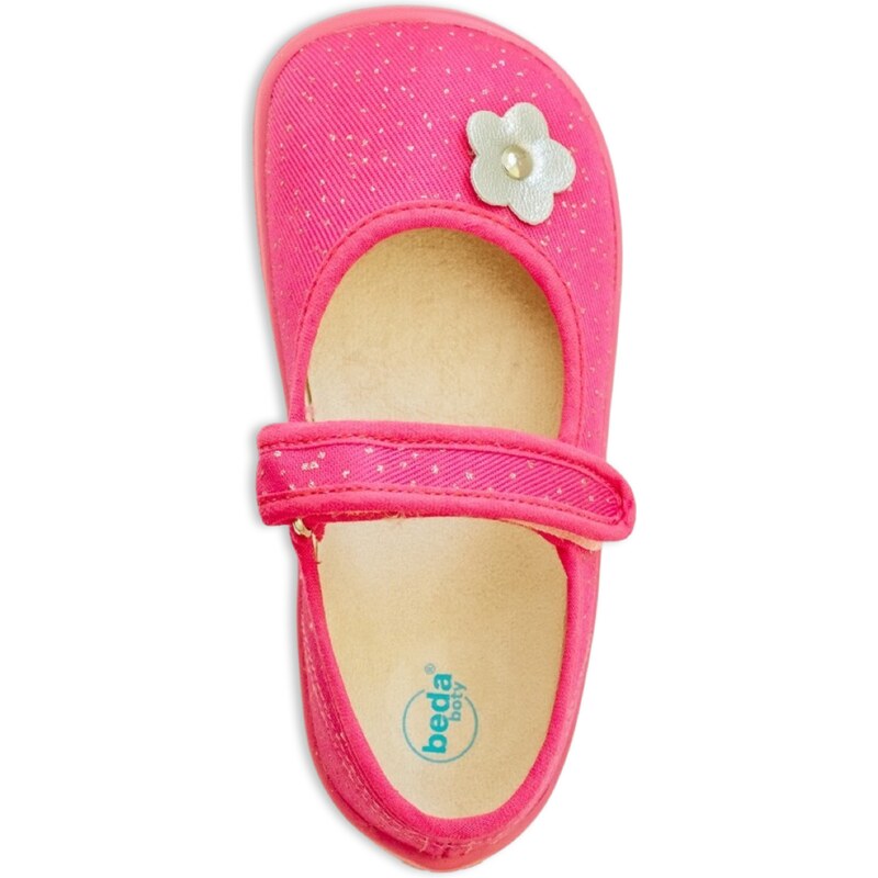 Beda barefoot balerínky Pink Shine