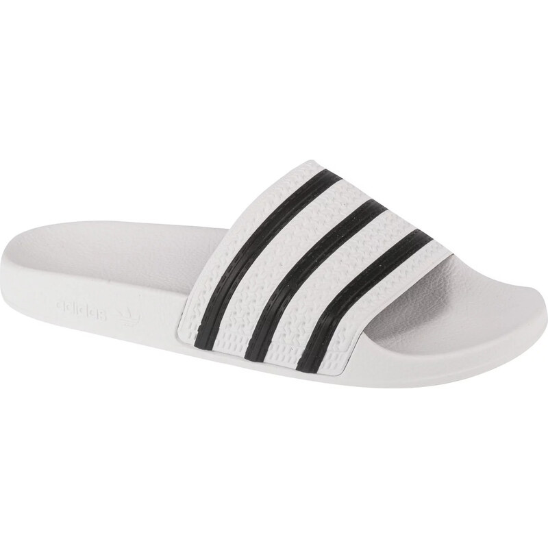 Bílé nazouváky adidas Originals Adilette Slides Bílá 91642667