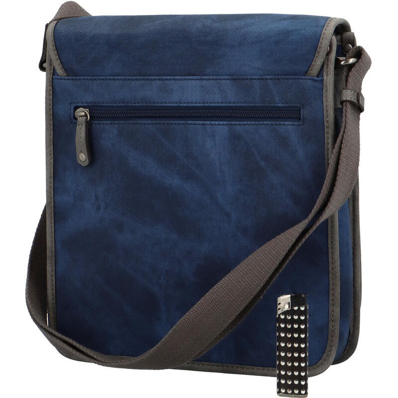 Modrá moderní pánská taška přes rameno - Lee Cooper Adrastos modrá
