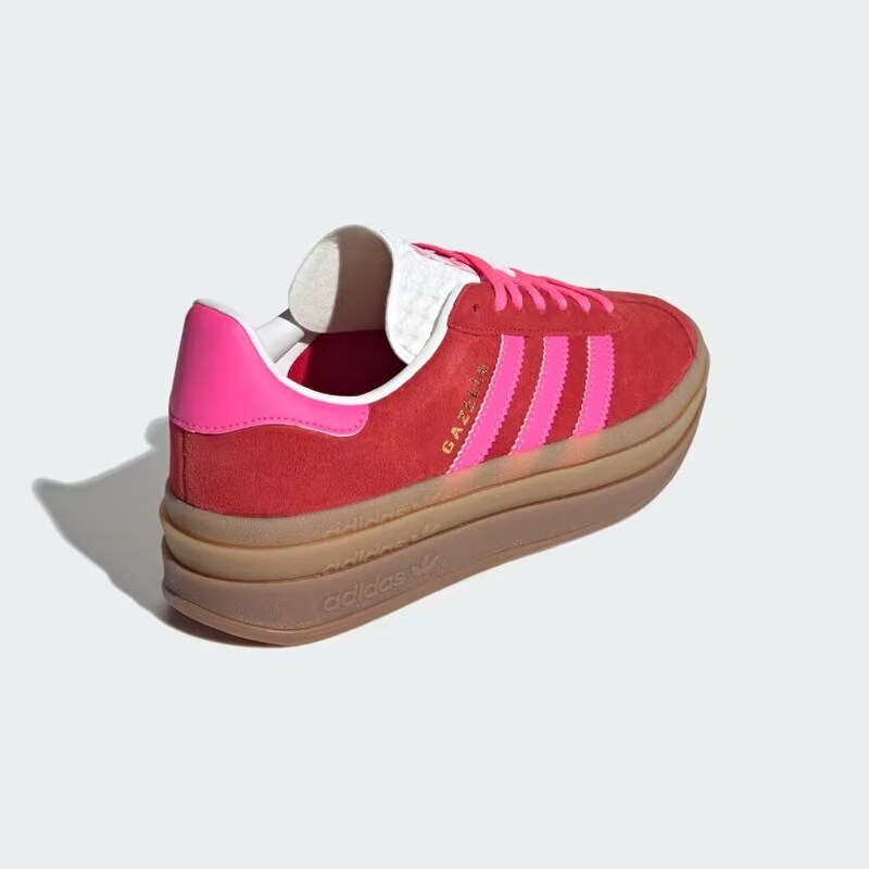 Adidas Originals Gazelle Bold Platform Red Pink