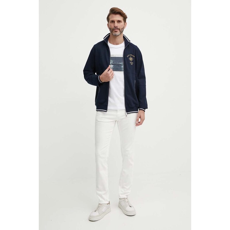 Bavlněné tričko Pepe Jeans CIEL bílá barva, s potiskem, PM509372