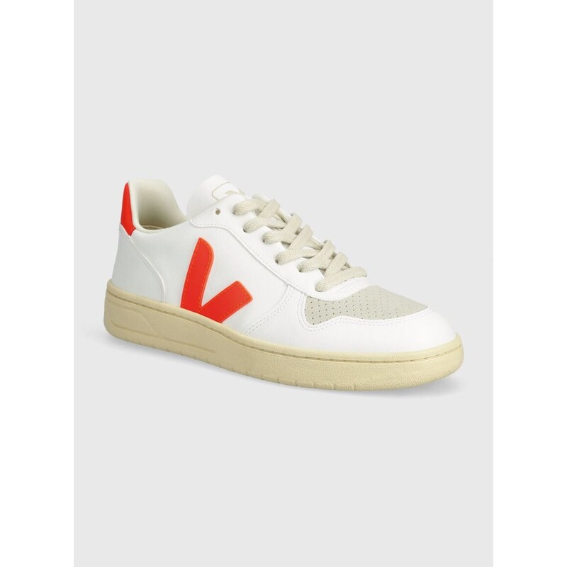 Sneakers boty Veja V-10 bílá barva, VX0703152