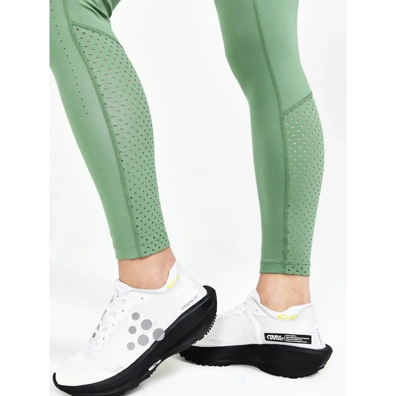 Dámské legíny Craft ADV Charge Perforated Green