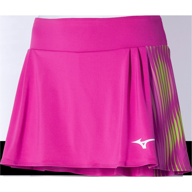 Dámská sukně Mizuno Printed Flying skirt Fuchsia fedora S