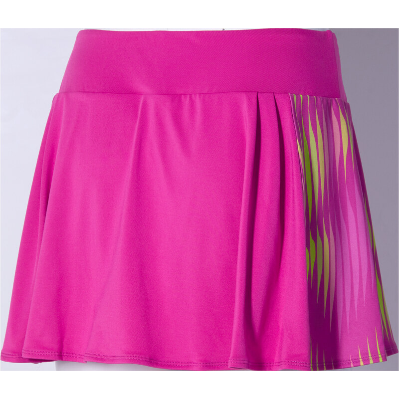 Dámská sukně Mizuno Printed Flying skirt Fuchsia fedora S