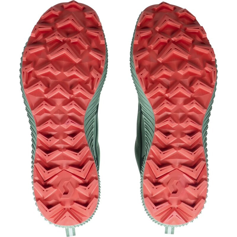 Dámské běžecké boty Scott Supertrac 3 GTX Frost Green/Coral Pink