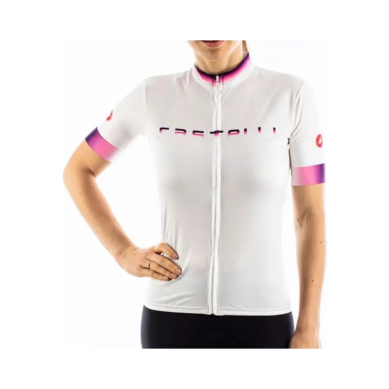 Dámský cyklistický dres Castelli Gradient Jersey Ivory