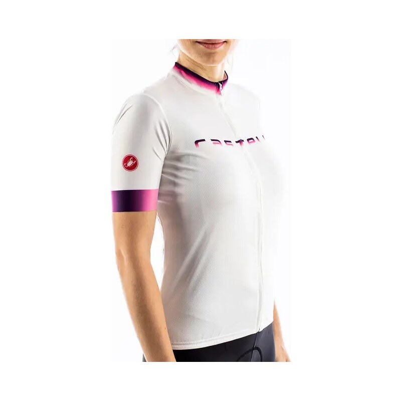 Dámský cyklistický dres Castelli Gradient Jersey Ivory