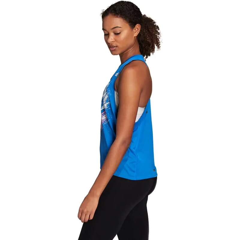 Dámské tílko adidas Speed Tank modré, L