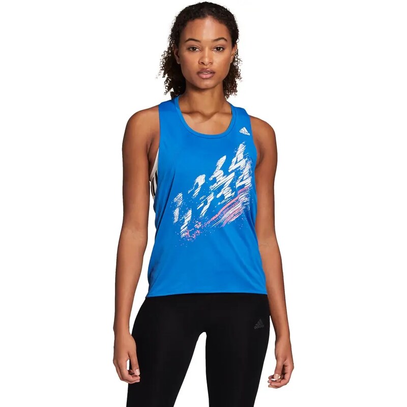 Dámské tílko adidas Speed Tank modré, L