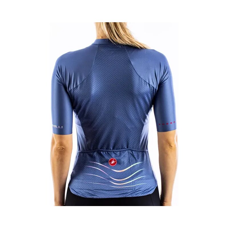 Dámský cyklistický dres Castelli Aero Pro W Jersey Agate Blue