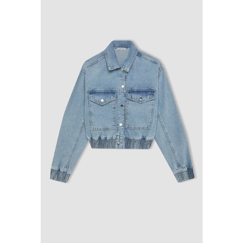 DEFACTO Bomber Jean Jacket