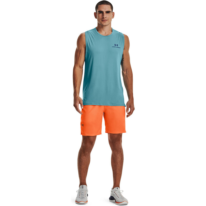 Pánské kraťasy Under Armour Vanish Woven 8In Shorts Orange Blast