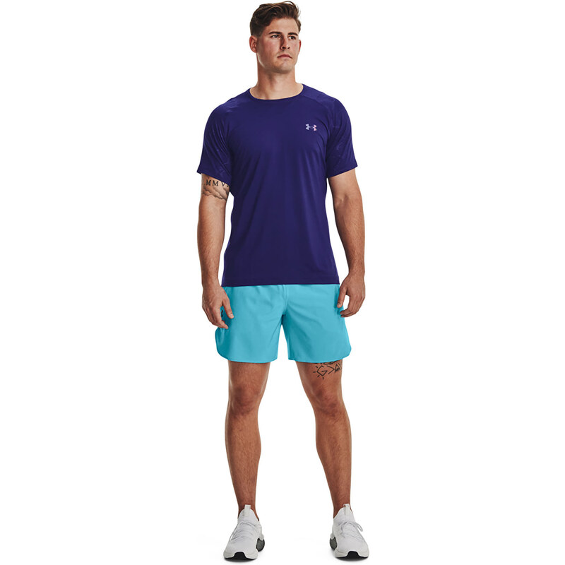 Pánské kraťasy Under Armour Peak Woven Shorts Blue Surf