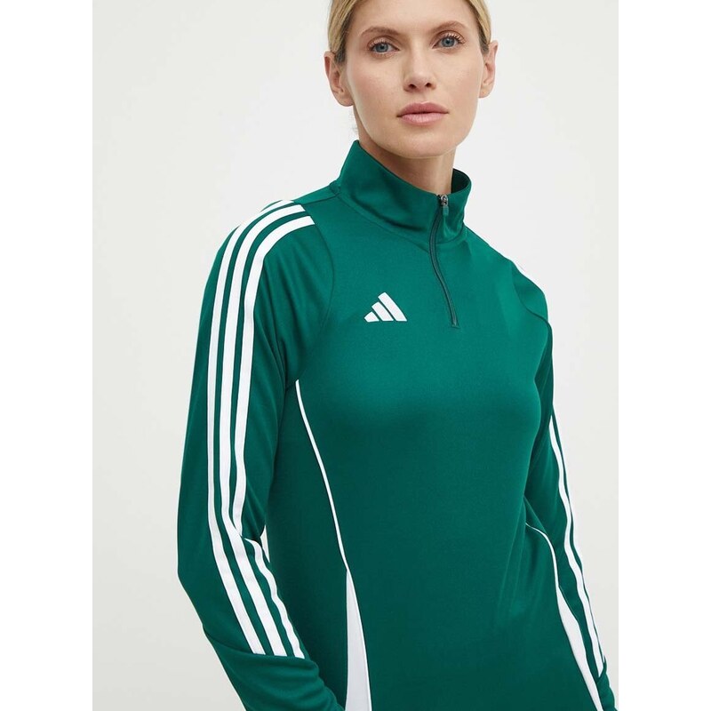 Tréninková mikina adidas Performance Tiro 24 zelená barva, s aplikací, IR9385