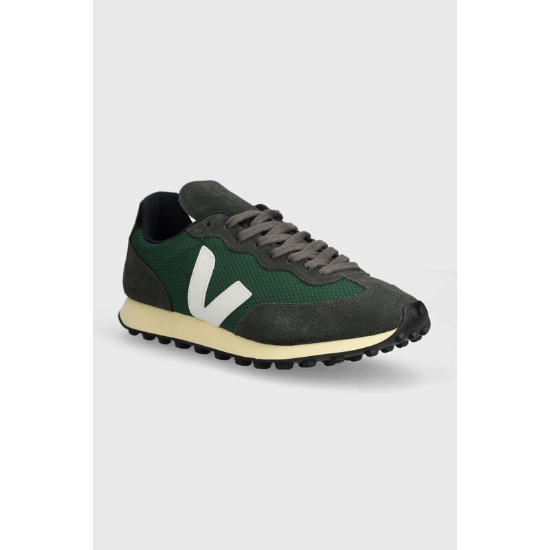 Sneakers boty Veja Rio Branco zelená barva, RB0102975