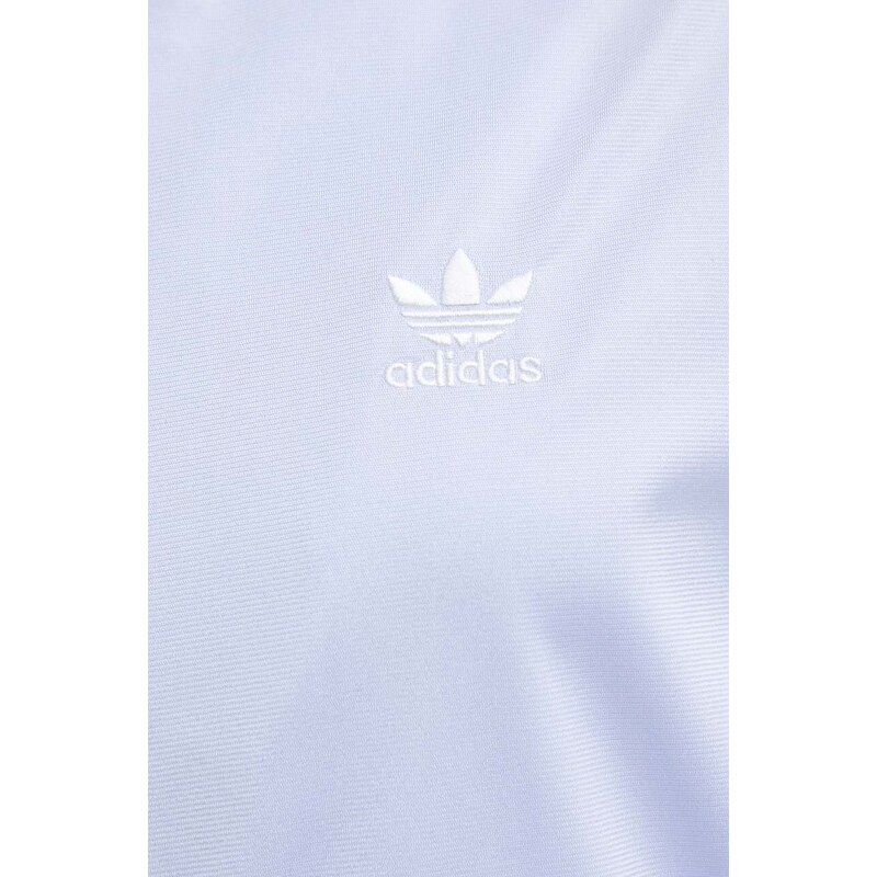 Mikina adidas Originals dámská, fialová barva, s aplikací, IP0613