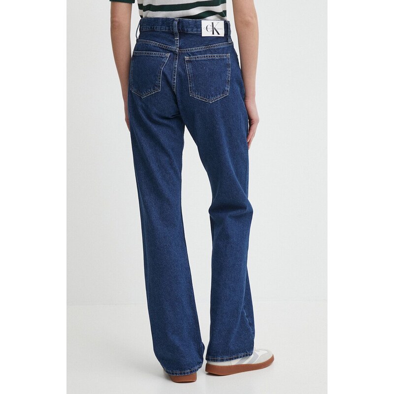 Džíny Calvin Klein Jeans dámské, high waist, J20J222750