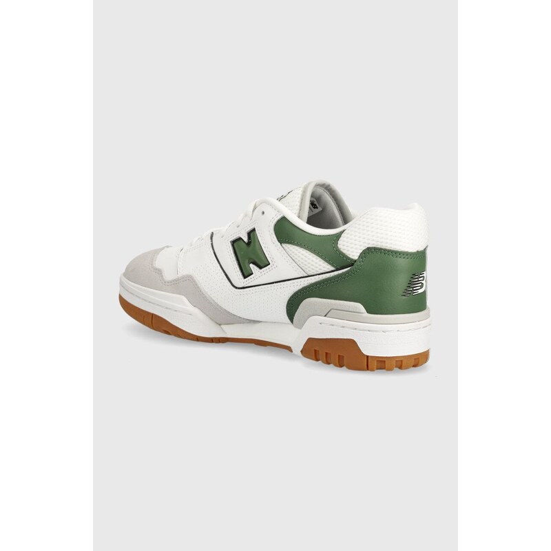 Sneakers boty New Balance 550 zelená barva, BB550ESB