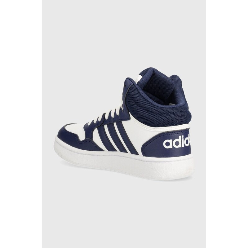 Dětské sneakers boty adidas Originals HOOPS 3.0 MID K tmavomodrá barva