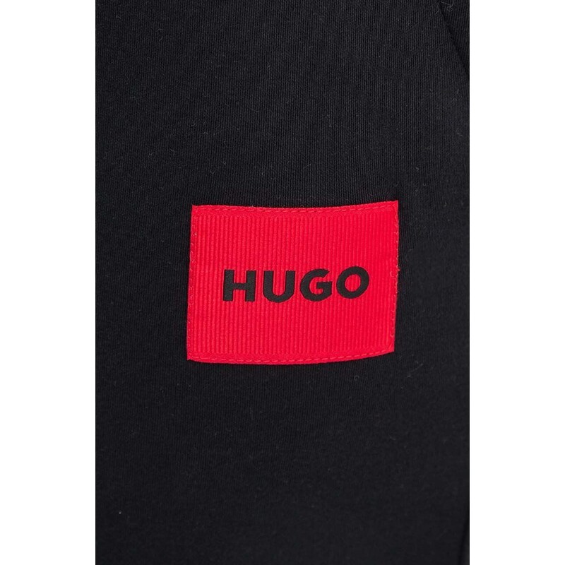 Bavlněné tepláky HUGO černá barva, 50514871