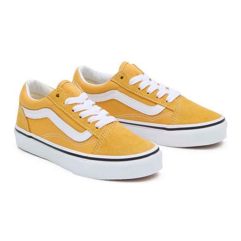 Dětské tenisky Vans UY Old Skool žlutá barva