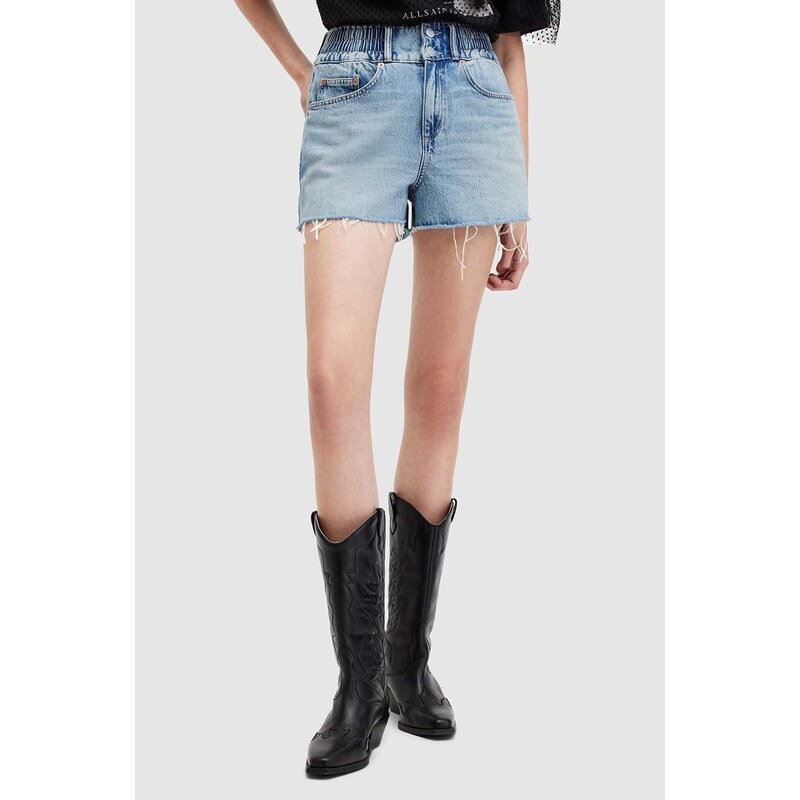 Džínové šortky AllSaints HAILEY DENIM SHORT