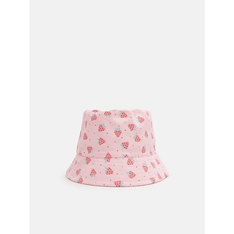 Sinsay - Klobouk bucket hat - pastelová růžová