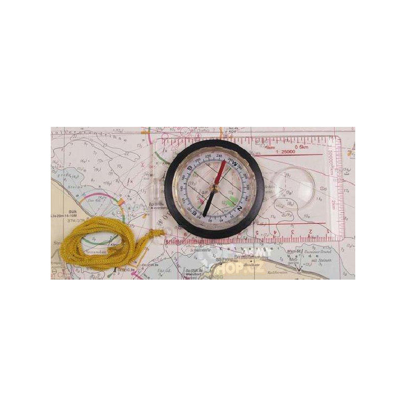 MFH (Max Fuchs) Navigační mapový kompas - buzola MFH
