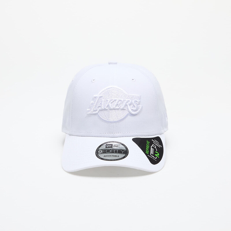 Kšiltovka New Era Los Angeles Lakers 9Forty Strapback White/ White