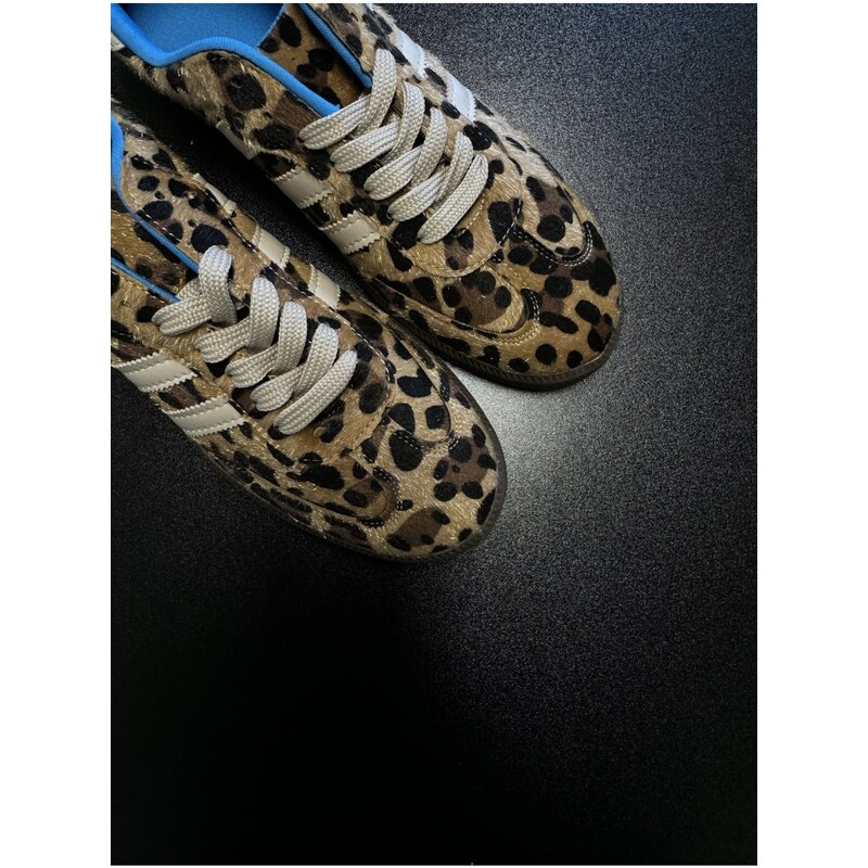 Grey sale TENISKY PRUHY LEOPARD