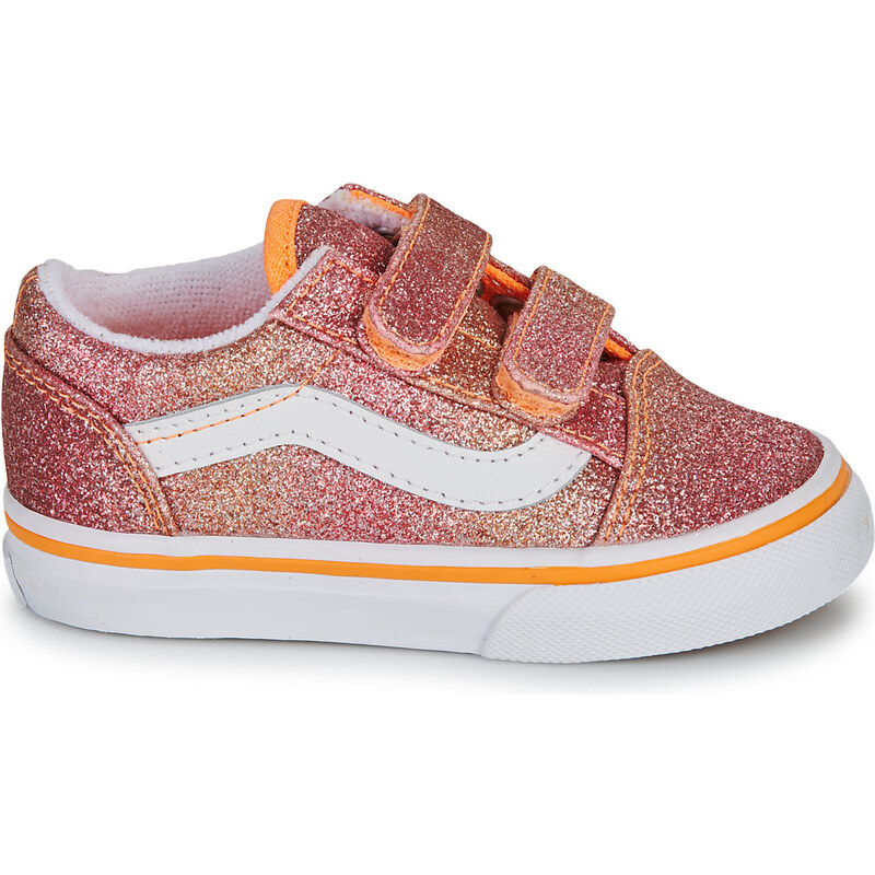 Vans Tenisky Dětské Old Skool V SUNRISE GLITTER MULTI/TRUE WHITE >