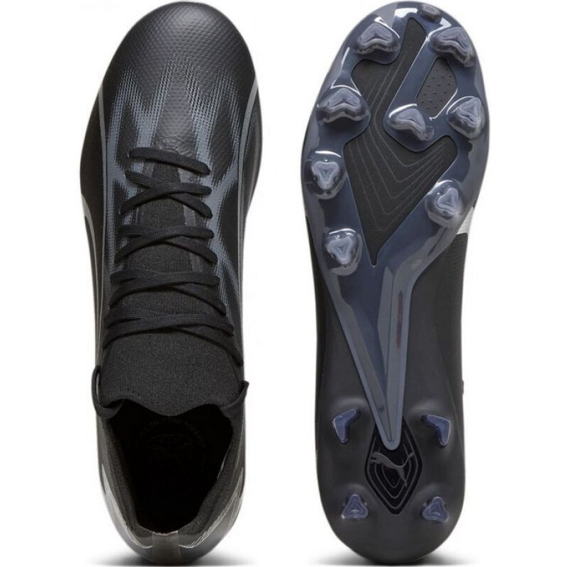 Kopačky Puma Ultra Match FG-AG Black-Asphalt