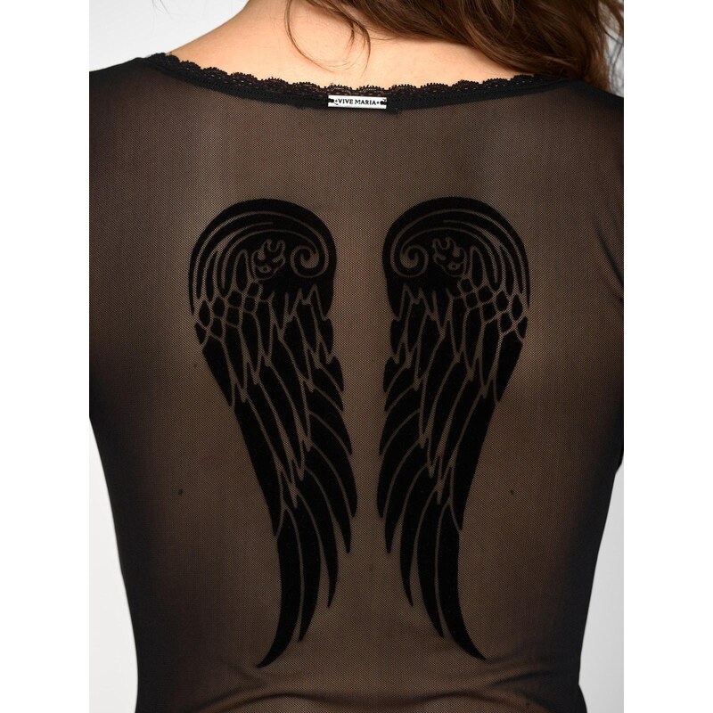Fly Away - černé tričko Vive Maria