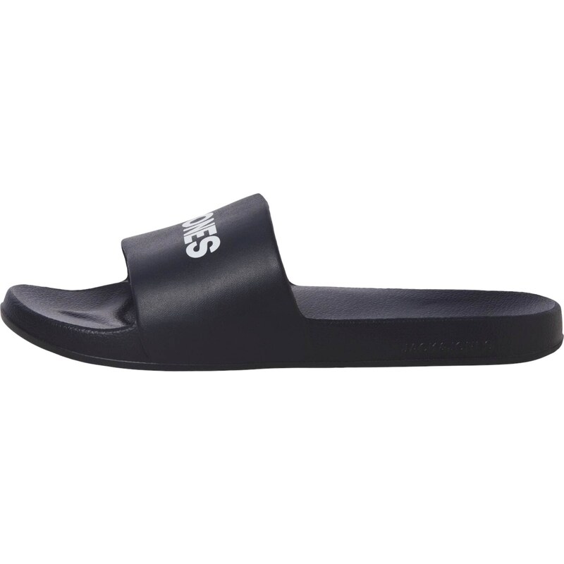JACK & JONES Pantofle JJLarry antracitová / světle šedá