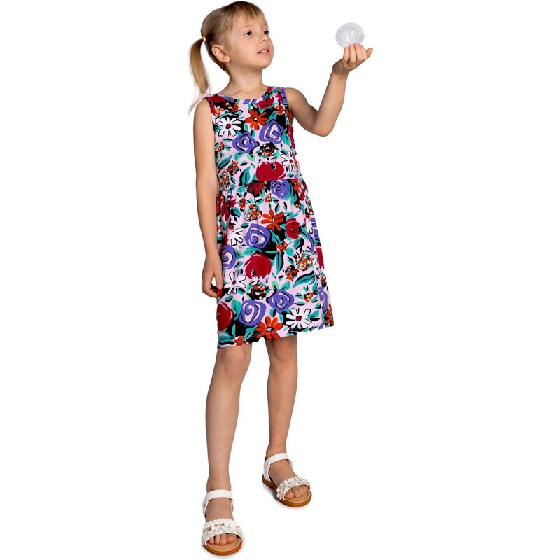 Yoclub Kids's Sleeveless Summer Girls' Dress UDK-0011G-A100