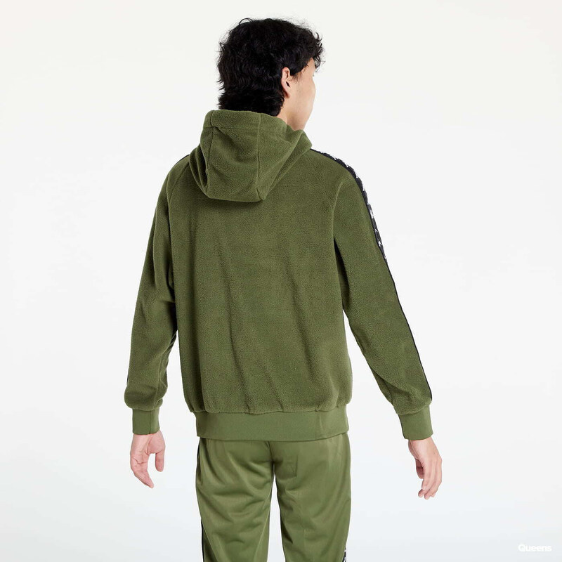 Pánská mikina Kappa 222 Banda Viper Hoodie Green